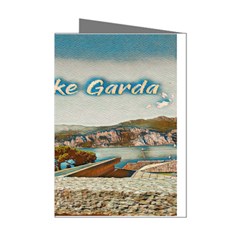 Malcesine Castle On Lake Garda Mini Greeting Cards (pkg Of 8) by ConteMonfrey