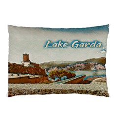 Malcesine Castle On Lake Garda Pillow Case (two Sides) by ConteMonfrey