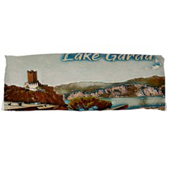 Malcesine Castle On Lake Garda Body Pillow Case Dakimakura (two Sides) by ConteMonfrey