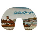 Malcesine Castle On Lake Garda Travel Neck Pillow Front