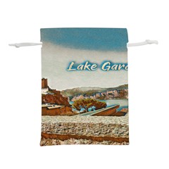 Malcesine Castle On Lake Garda Lightweight Drawstring Pouch (s) by ConteMonfrey