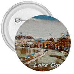 Birds And People On Lake Garda 3  Buttons by ConteMonfrey