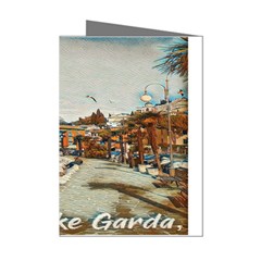 Birds And People On Lake Garda Mini Greeting Cards (pkg Of 8) by ConteMonfrey