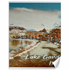 Birds And People On Lake Garda Canvas 18  X 24  by ConteMonfrey