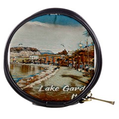 Birds And People On Lake Garda Mini Makeup Bag by ConteMonfrey