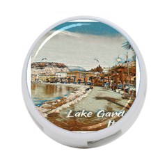 Birds And People On Lake Garda 4-port Usb Hub (two Sides) by ConteMonfrey