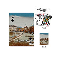 Birds And People On Lake Garda Playing Cards 54 Designs (mini) by ConteMonfrey