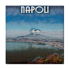 Napoli - Vesuvio Tile Coaster by ConteMonfrey