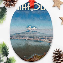 Napoli - Vesuvio Ornament (oval) by ConteMonfrey