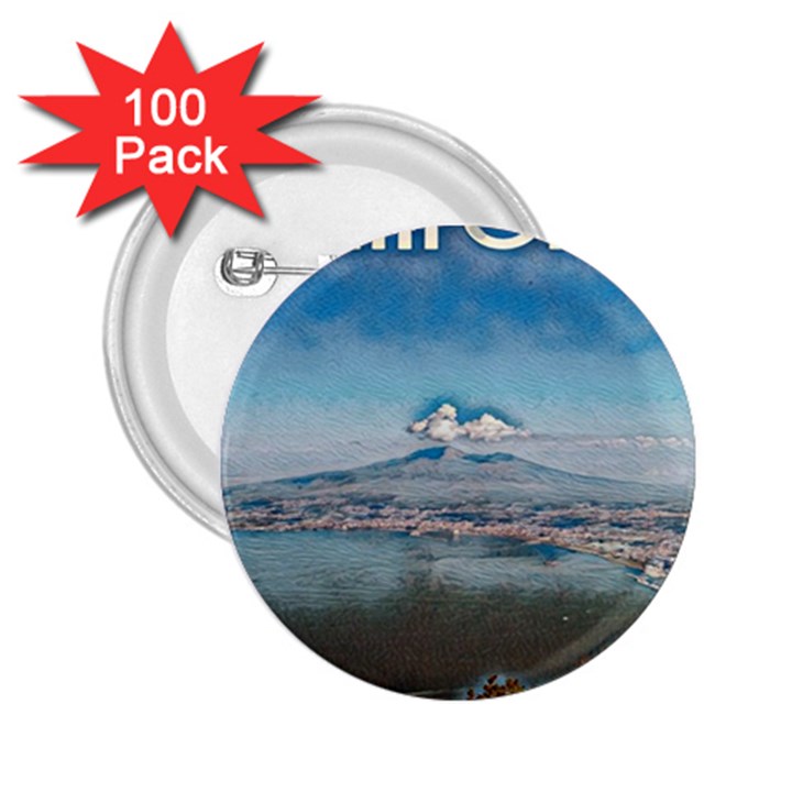 Napoli - Vesuvio 2.25  Buttons (100 pack) 