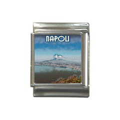 Napoli - Vesuvio Italian Charm (13mm) by ConteMonfrey