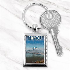 Napoli - Vesuvio Key Chain (rectangle) by ConteMonfrey