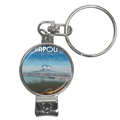 Napoli - Vesuvio Nail Clippers Key Chain by ConteMonfrey