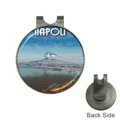 Napoli - Vesuvio Hat Clips With Golf Markers by ConteMonfrey