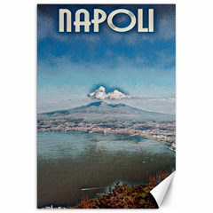 Napoli - Vesuvio Canvas 20  X 30  by ConteMonfrey