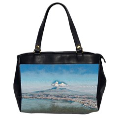 Napoli - Vesuvio Oversize Office Handbag (2 Sides) by ConteMonfrey