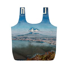 Napoli - Vesuvio Full Print Recycle Bag (m) by ConteMonfrey