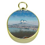 Napoli - Vesuvio Gold Compasses Front