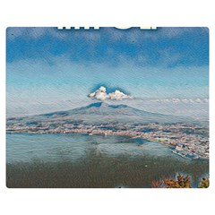 Napoli - Vesuvio Premium Plush Fleece Blanket (medium) by ConteMonfrey