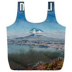 Napoli - Vesuvio Full Print Recycle Bag (xxxl) by ConteMonfrey