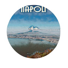 Napoli - Vesuvio Mini Round Pill Box (pack Of 5) by ConteMonfrey