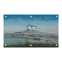 Napoli - Vesuvio Banner And Sign 5  X 3  by ConteMonfrey