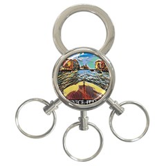 Gondola View   3-ring Key Chain by ConteMonfrey