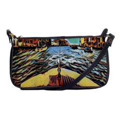 Gondola View   Shoulder Clutch Bag by ConteMonfrey