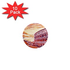 Rome Colosseo, Italy 1  Mini Magnet (10 Pack)  by ConteMonfrey