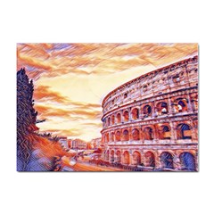 Rome Colosseo, Italy Sticker A4 (100 Pack) by ConteMonfrey