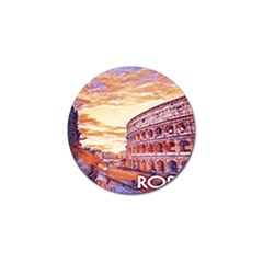 Rome Colosseo, Italy Golf Ball Marker (4 Pack) by ConteMonfrey