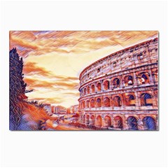 Rome Colosseo, Italy Postcard 4 x 6  (pkg Of 10) by ConteMonfrey