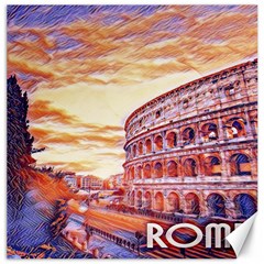 Rome Colosseo, Italy Canvas 12  X 12  by ConteMonfrey