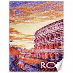 Rome Colosseo, Italy Canvas 12  X 16  by ConteMonfrey