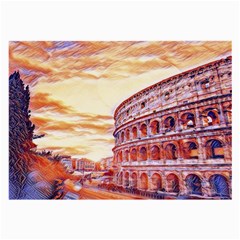 Rome Colosseo, Italy Large Glasses Cloth by ConteMonfrey