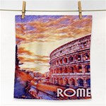 Rome Colosseo, Italy Face Towel Front