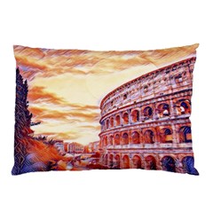 Rome Colosseo, Italy Pillow Case by ConteMonfrey