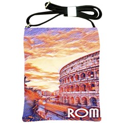 Rome Colosseo, Italy Shoulder Sling Bag by ConteMonfrey