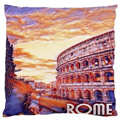 Rome Colosseo, Italy Standard Flano Cushion Case (one Side) by ConteMonfrey