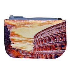 Rome Colosseo, Italy Large Coin Purse by ConteMonfrey