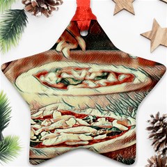 Naples Pizza On The Making Ornament (star) by ConteMonfrey