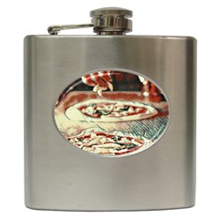 Naples Pizza On The Making Hip Flask (6 Oz) by ConteMonfrey