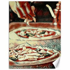 Naples Pizza On The Making Canvas 18  X 24  by ConteMonfrey