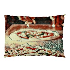 Naples Pizza On The Making Pillow Case by ConteMonfrey