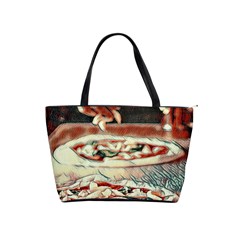 Naples Pizza On The Making Classic Shoulder Handbag by ConteMonfrey