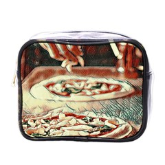 Naples Pizza On The Making Mini Toiletries Bag (one Side) by ConteMonfrey