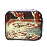 Naples Pizza on the making Mini Toiletries Bag (One Side) Front