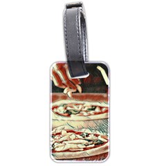 Naples Pizza On The Making Luggage Tag (two Sides) by ConteMonfrey