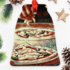 Naples Pizza On The Making Ornament (bell) by ConteMonfrey