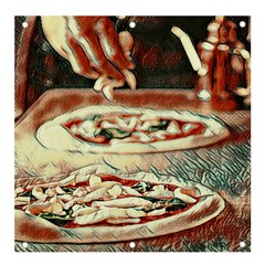 Naples Pizza On The Making Banner And Sign 4  X 4  by ConteMonfrey